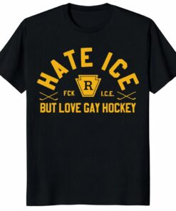 Hate ICE but Love Gay Hockey Heated Rivalry Shirt – Pride Gift