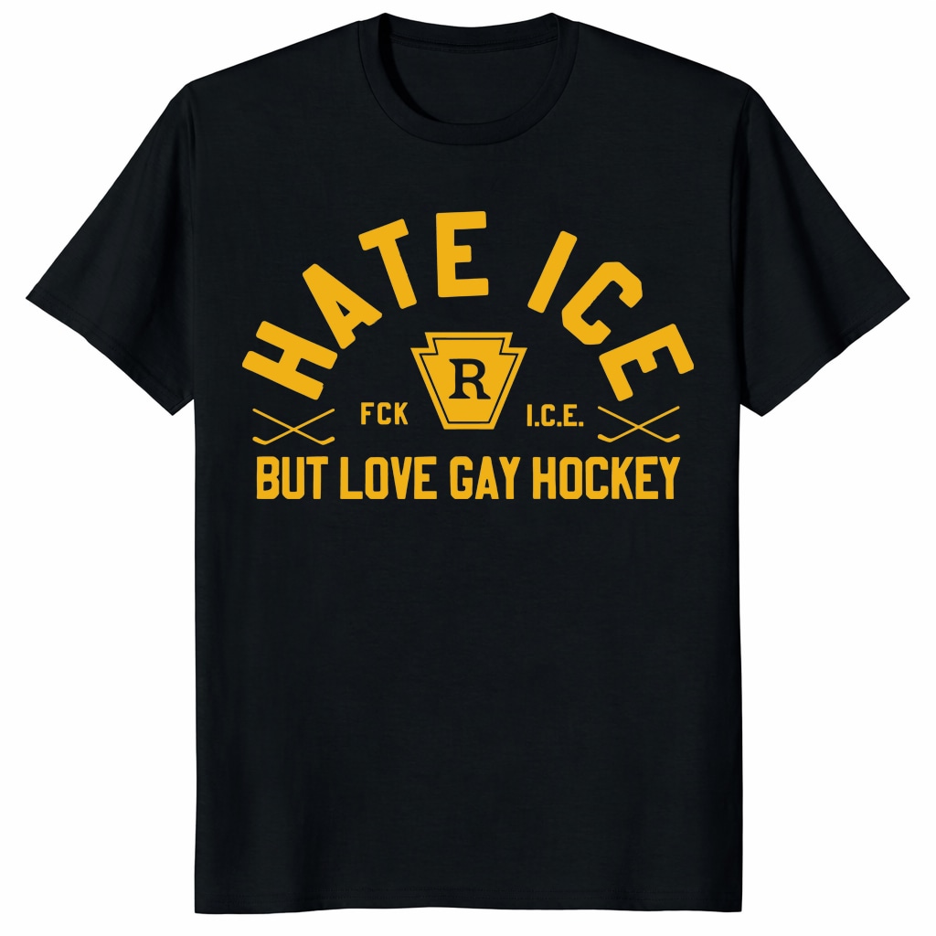 Hate ICE but Love Gay Hockey Heated Rivalry Shirt – Pride Gift Hate ICE but Love Gay Hockey Heated Rivalry Shirt – Pride Gift