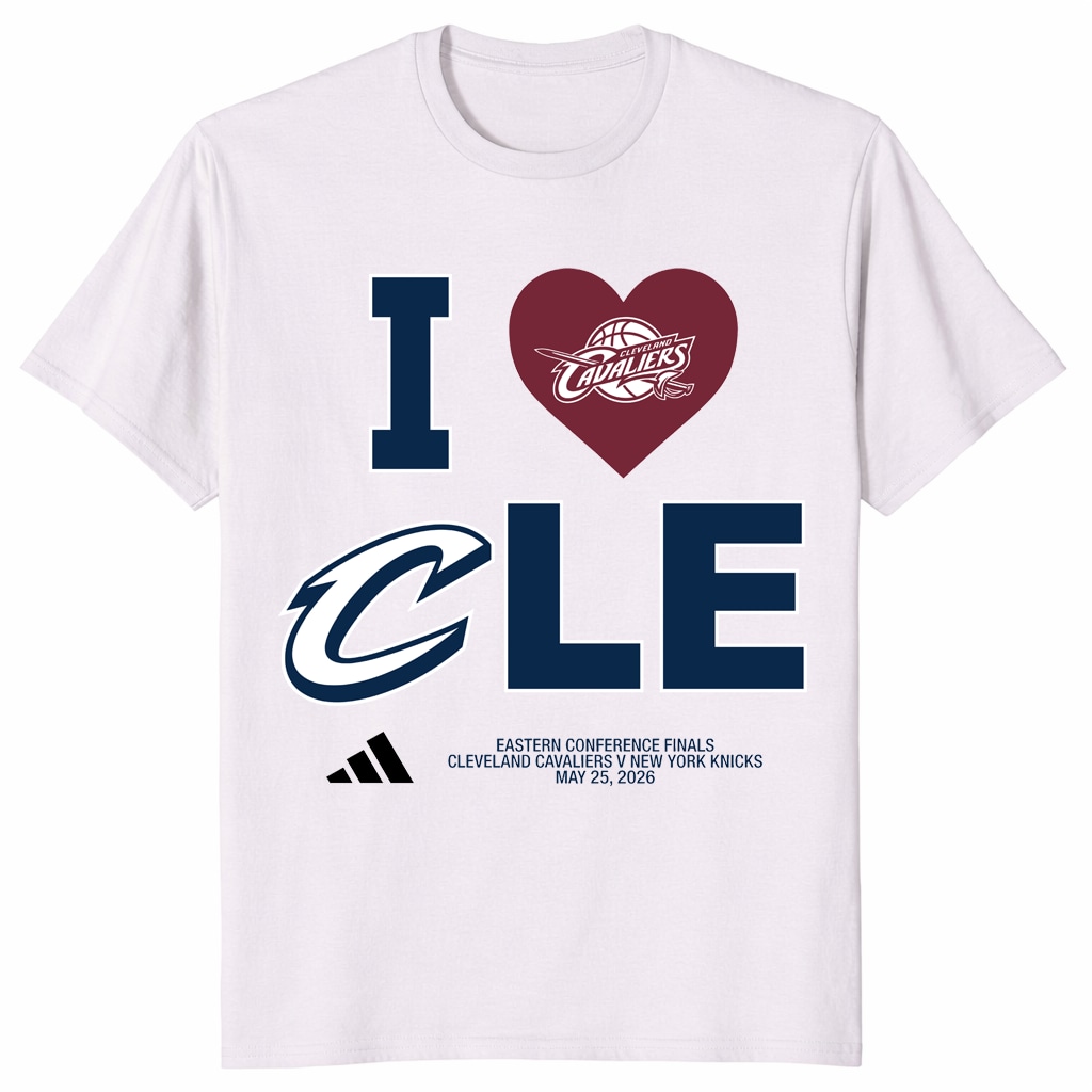 I Love CLE Shirt _ Cavaliers Knicks ECF Fan Tee I Love CLE Shirt _ Cavaliers Knicks ECF Fan Tee