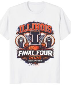 Illinois Final Four 2026 Shirt – Indianapolis Basketball Tee