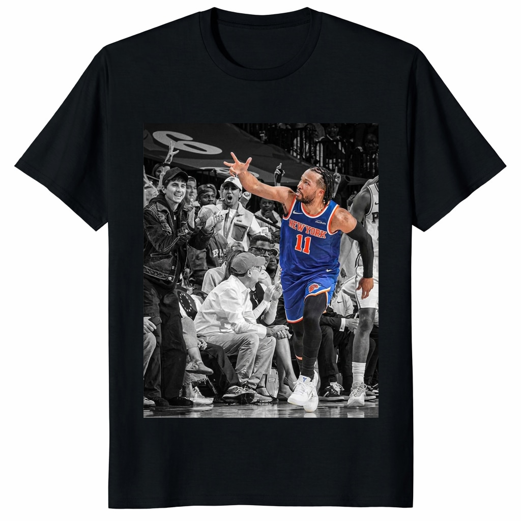 Jalen Brunson New York Knicks Unisex Shirt – Courtside Fan Tee Jalen Brunson New York Knicks Unisex Shirt – Courtside Fan Tee