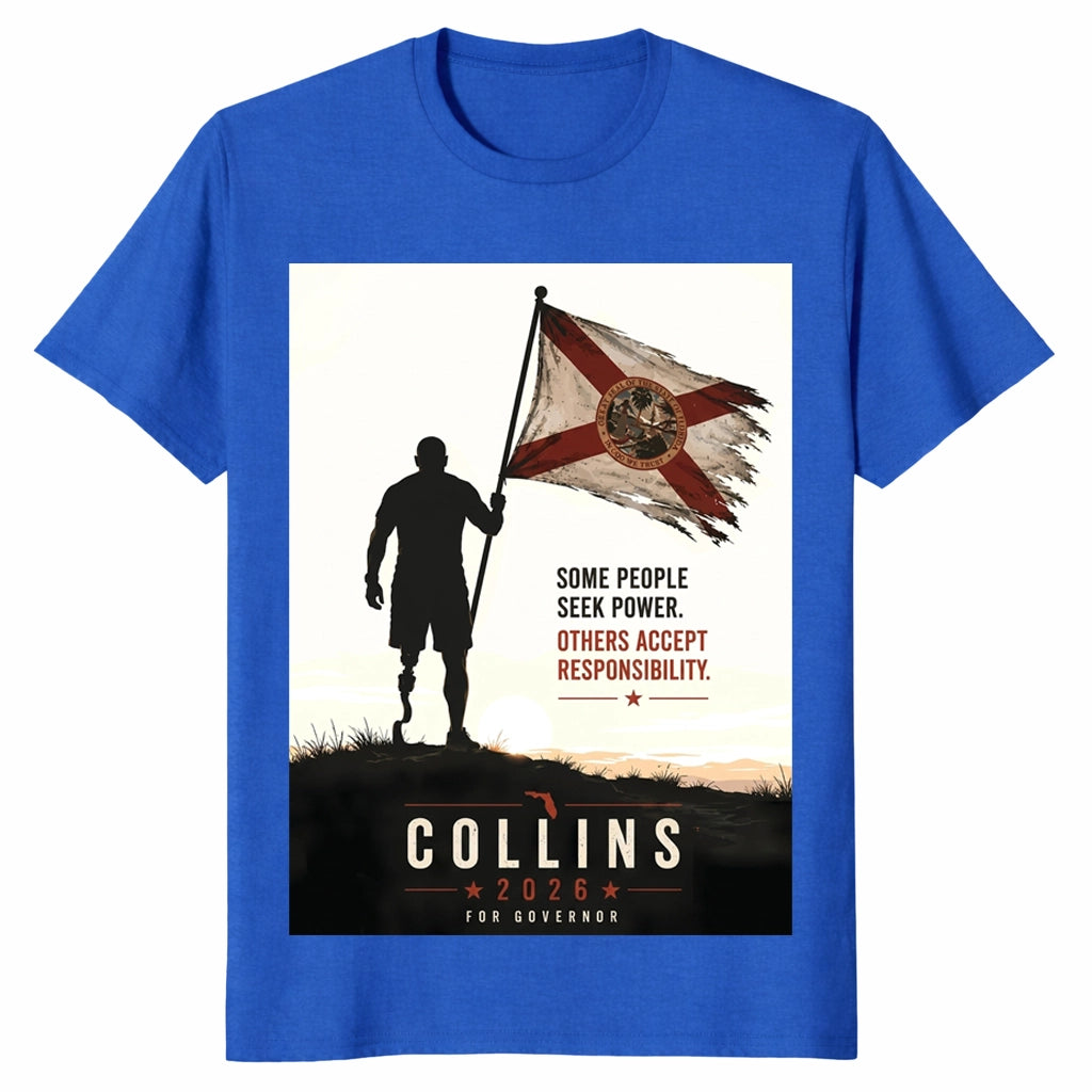 Jay Collins For Florida Governor 2026 Campaign Graphic Unisex Shirt Jay Collins For Florida Governor 2026 Campaign Graphic Unisex Shirt