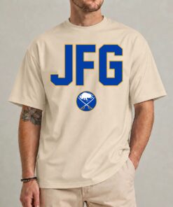 JFG Buffalo Sabres Hockey Shirt – Just Go Lindy Ruff Fan Tee