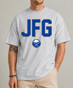 JFG Buffalo Sabres Hockey Shirt – Just Go Lindy Ruff Fan Tee