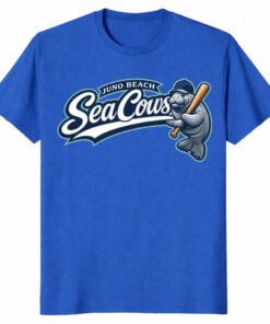 Juno Beach Sea Cows Baseball Manatee Shirt _ Coastal Tee