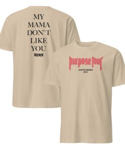Justin Bieber Purpose Tour 2016 Shirt – White Concert Tee