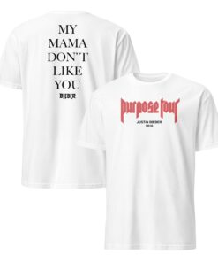 Justin Bieber Purpose Tour 2016 Shirt – White Concert Tee