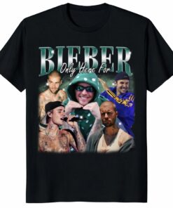 Justin Bieber Unisex Shirt – Vintage Graphic Fan Tee Gift