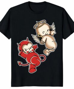 Kewpie Baby Devil Angel Cherubs Shirt – Cute Gothic Graphic Tee