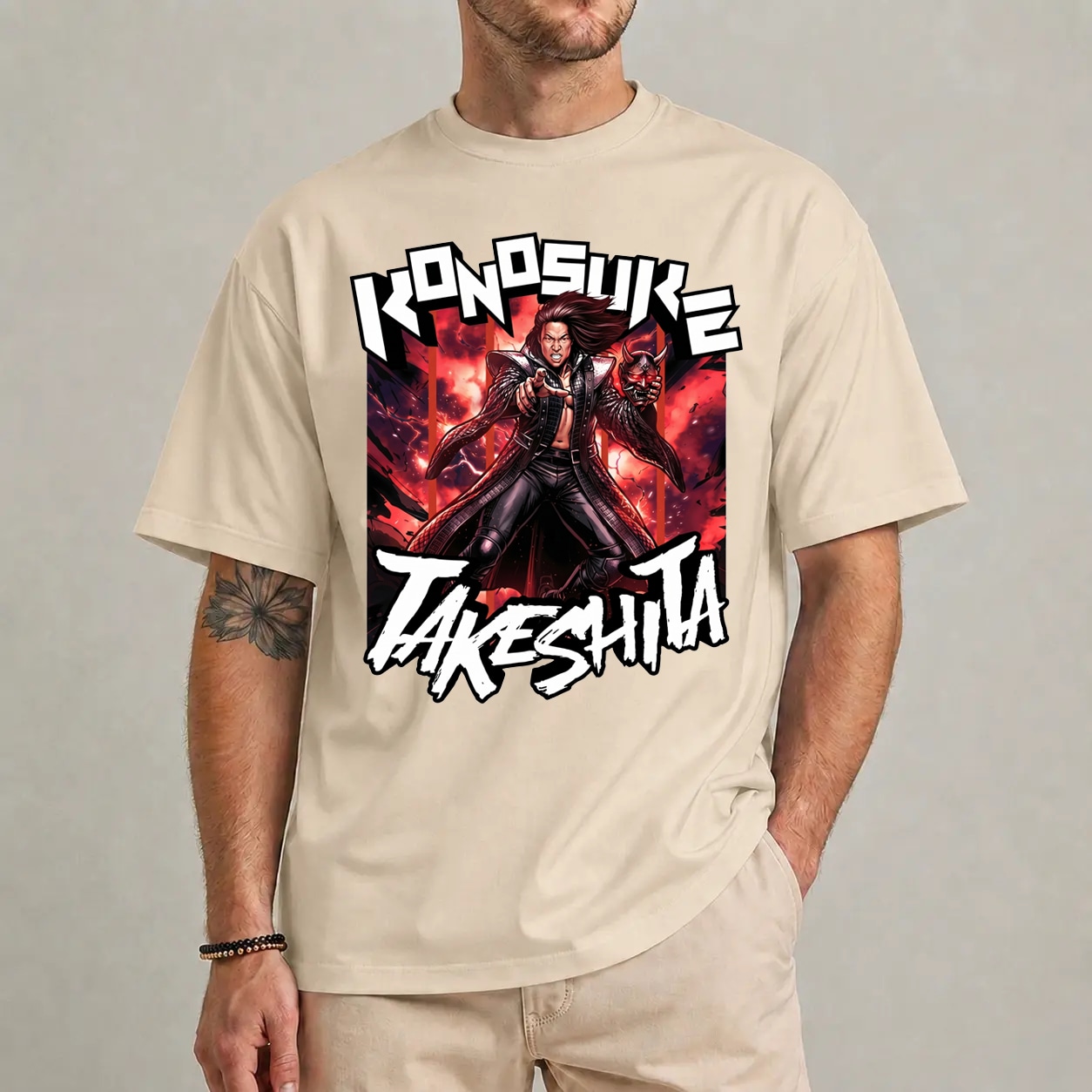 Konosuke Takeshita Unisex Shirt – The Alpha AEW Fan Tee Konosuke Takeshita Unisex Shirt – The Alpha AEW Fan Tee