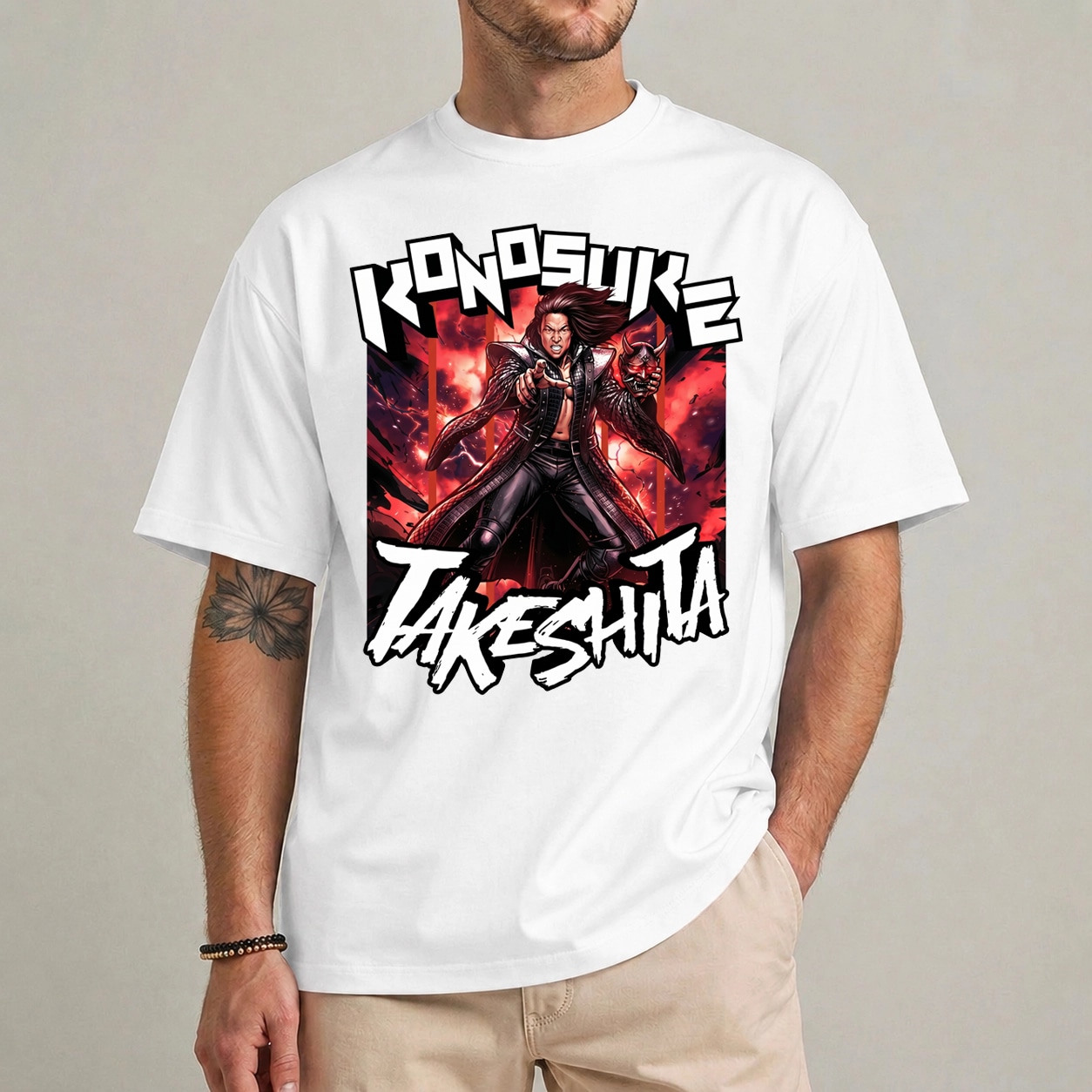 Konosuke Takeshita Unisex Shirt – The Alpha AEW Fan Tee Konosuke Takeshita Unisex Shirt – The Alpha AEW Fan Tee