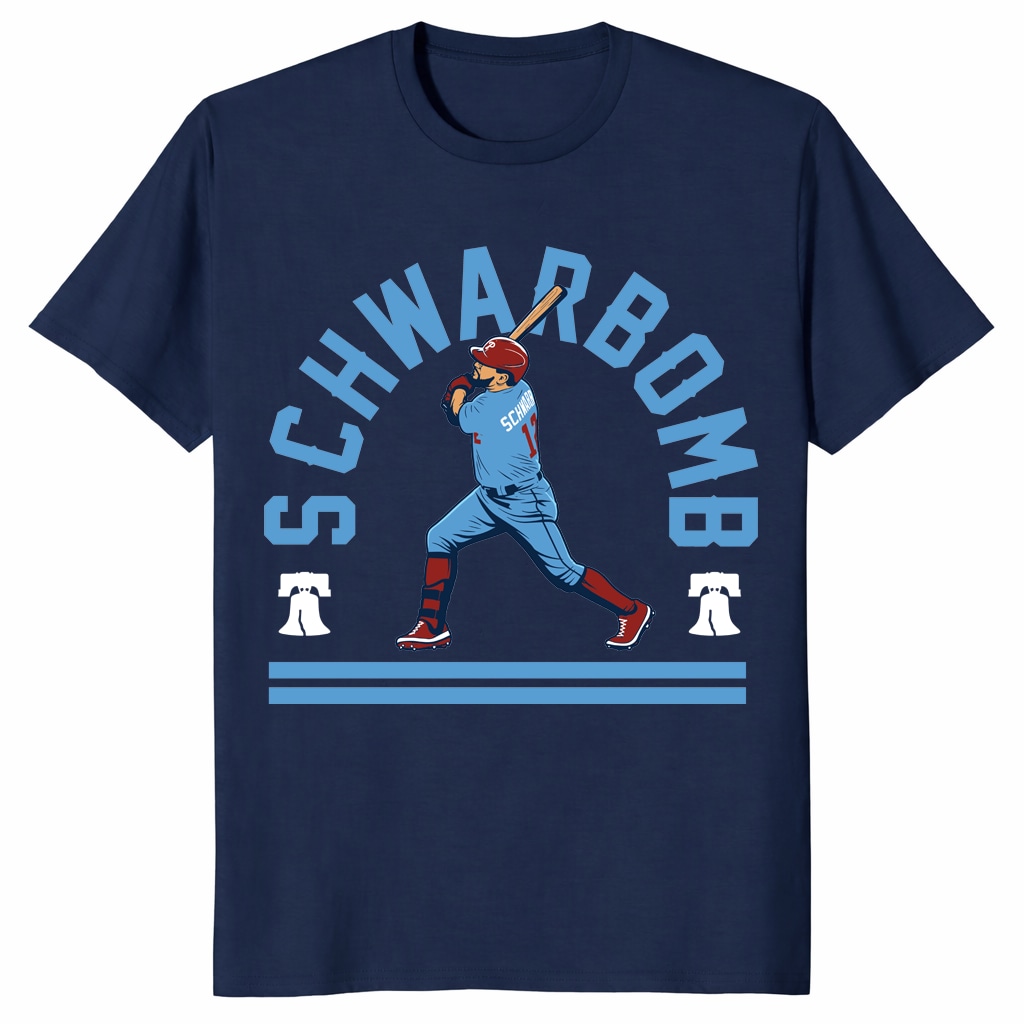 Kyle Schwarber Schwarbomb Unisex Shirt _ Philly Baseball Fan Gift Kyle Schwarber Schwarbomb Unisex Shirt _ Philly Baseball Fan Gift