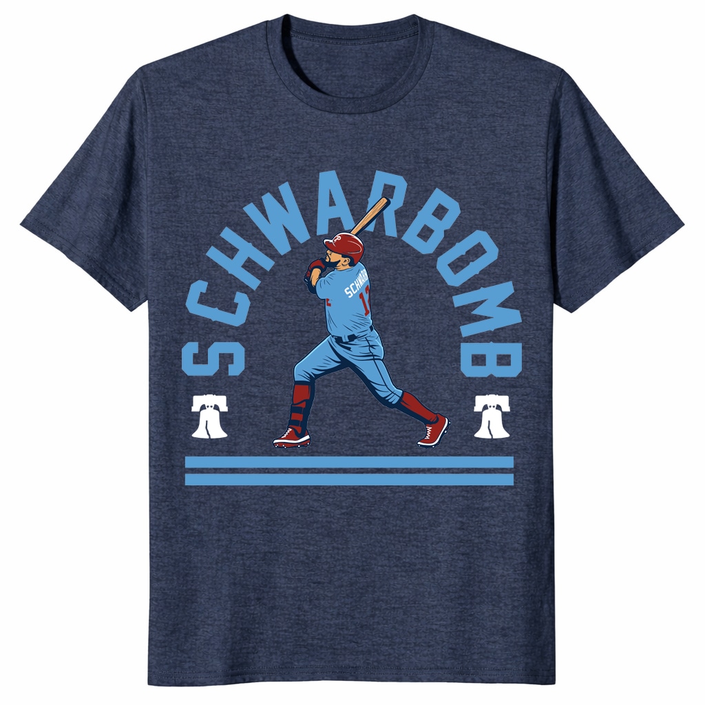 Kyle Schwarber Schwarbomb Unisex Shirt _ Philly Baseball Fan Gift Kyle Schwarber Schwarbomb Unisex Shirt _ Philly Baseball Fan Gift