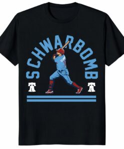 Kyle Schwarber Schwarbomb Unisex Shirt _ Philly Baseball Fan Gift