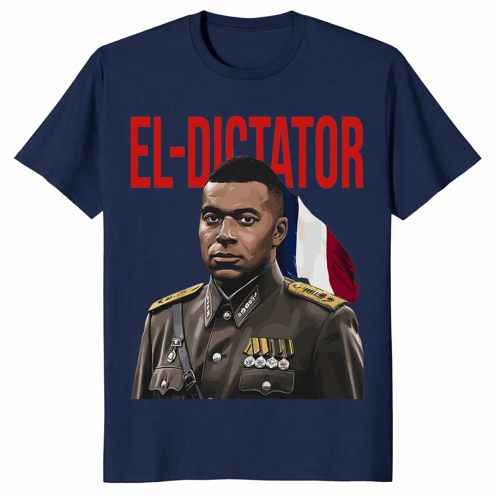 Kylian Mbappe Unisex Shirt – El Dictator Funny Soccer Fan Tee Kylian Mbappe Unisex Shirt – El Dictator Funny Soccer Fan Tee
