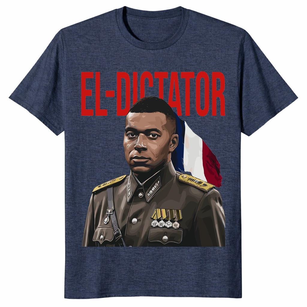 Kylian Mbappe Unisex Shirt – El Dictator Funny Soccer Fan Tee Kylian Mbappe Unisex Shirt – El Dictator Funny Soccer Fan Tee