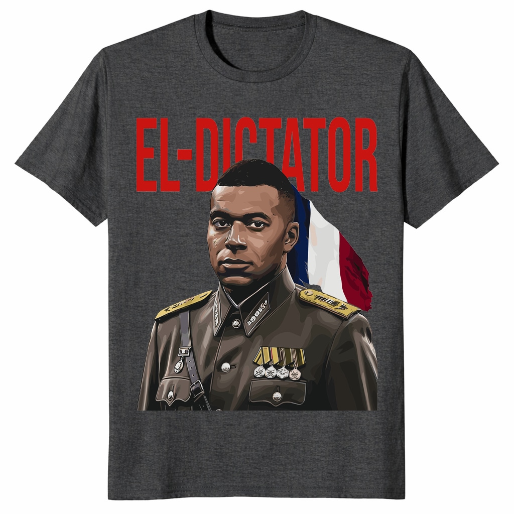 Kylian Mbappe Unisex Shirt – El Dictator Funny Soccer Fan Tee Kylian Mbappe Unisex Shirt – El Dictator Funny Soccer Fan Tee