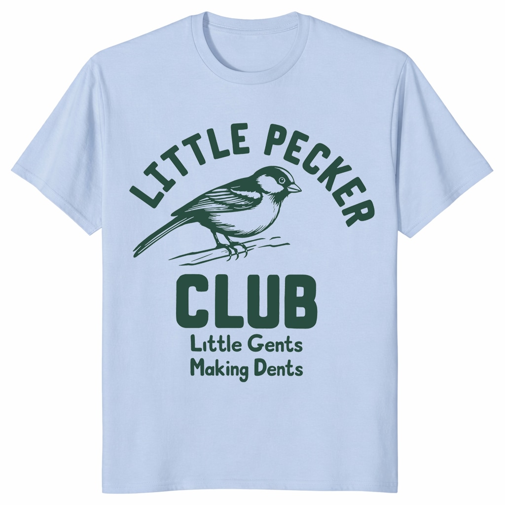 Little Pecker Club Little Gents Making Dents Graphic Unisex Shirt Little Pecker Club Little Gents Making Dents Graphic Unisex Shirt