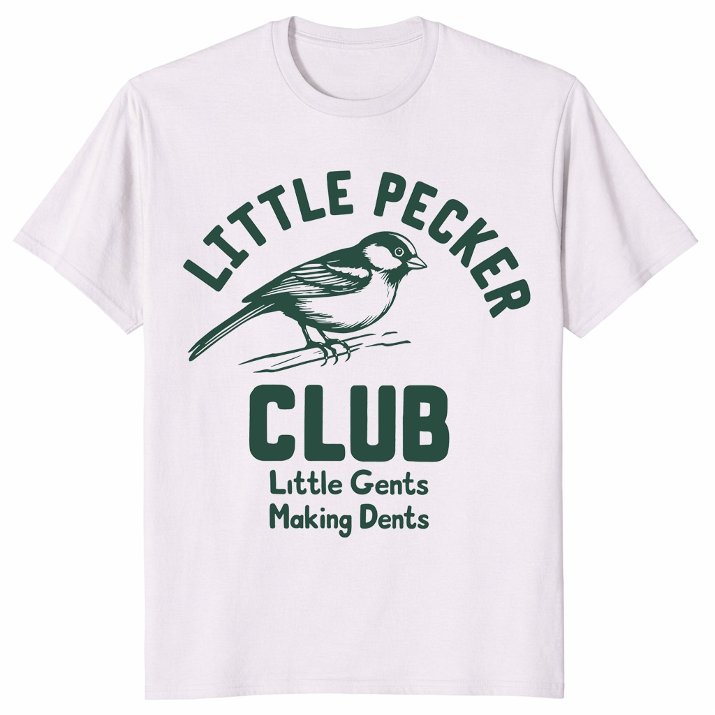 Little Pecker Club Little Gents Making Dents Graphic Unisex Shirt Little Pecker Club Little Gents Making Dents Graphic Unisex Shirt