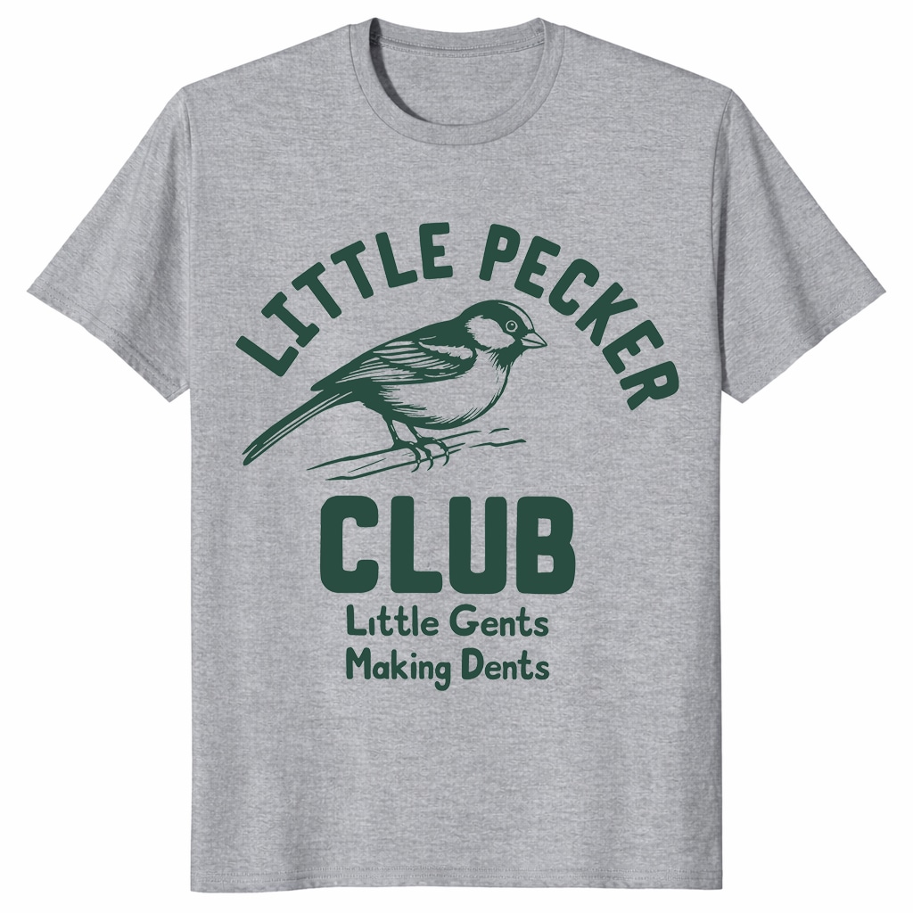 Little Pecker Club Little Gents Making Dents Graphic Unisex Shirt Little Pecker Club Little Gents Making Dents Graphic Unisex Shirt