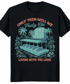 Living With the Land Shirt – Retro Epcot Ride Graphic Tee