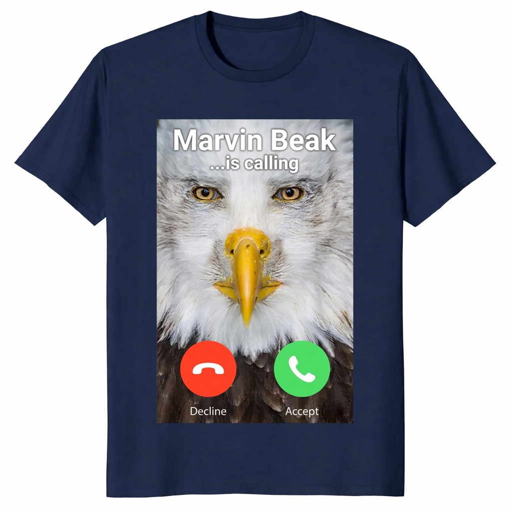 Marvin Beak Is Calling Unisex Shirt – Funny Viral Eagle Meme Tee Marvin Beak Is Calling Unisex Shirt – Funny Viral Eagle Meme Tee