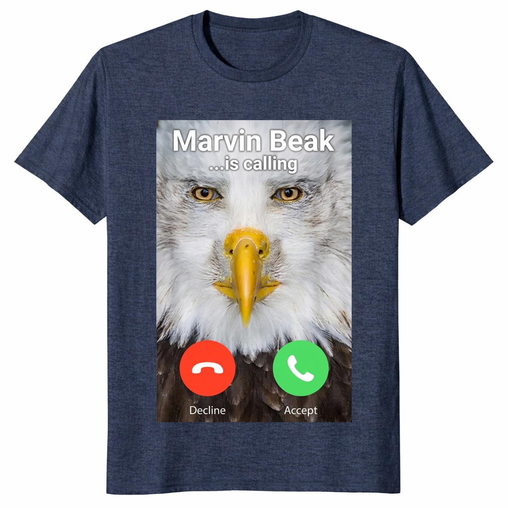 Marvin Beak Is Calling Unisex Shirt – Funny Viral Eagle Meme Tee Marvin Beak Is Calling Unisex Shirt – Funny Viral Eagle Meme Tee