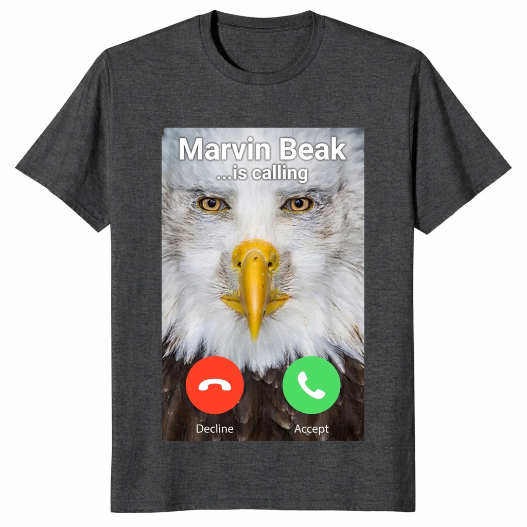 Marvin Beak Is Calling Unisex Shirt – Funny Viral Eagle Meme Tee Marvin Beak Is Calling Unisex Shirt – Funny Viral Eagle Meme Tee