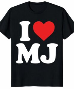 Michael Jackson Shirt – I Love MJ Fan Tribute Tee