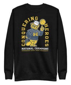 Michigan Wolverines Conquering Heroes 2026 Champions Sweatshirt