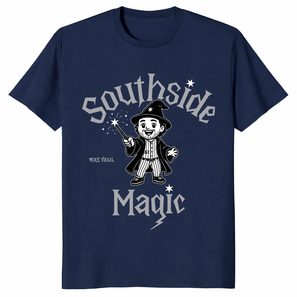 Mike Vasil Southside Magic Chicago White Sox Shirt – Wizard Mike Vasil Southside Magic Chicago White Sox Shirt – Wizard