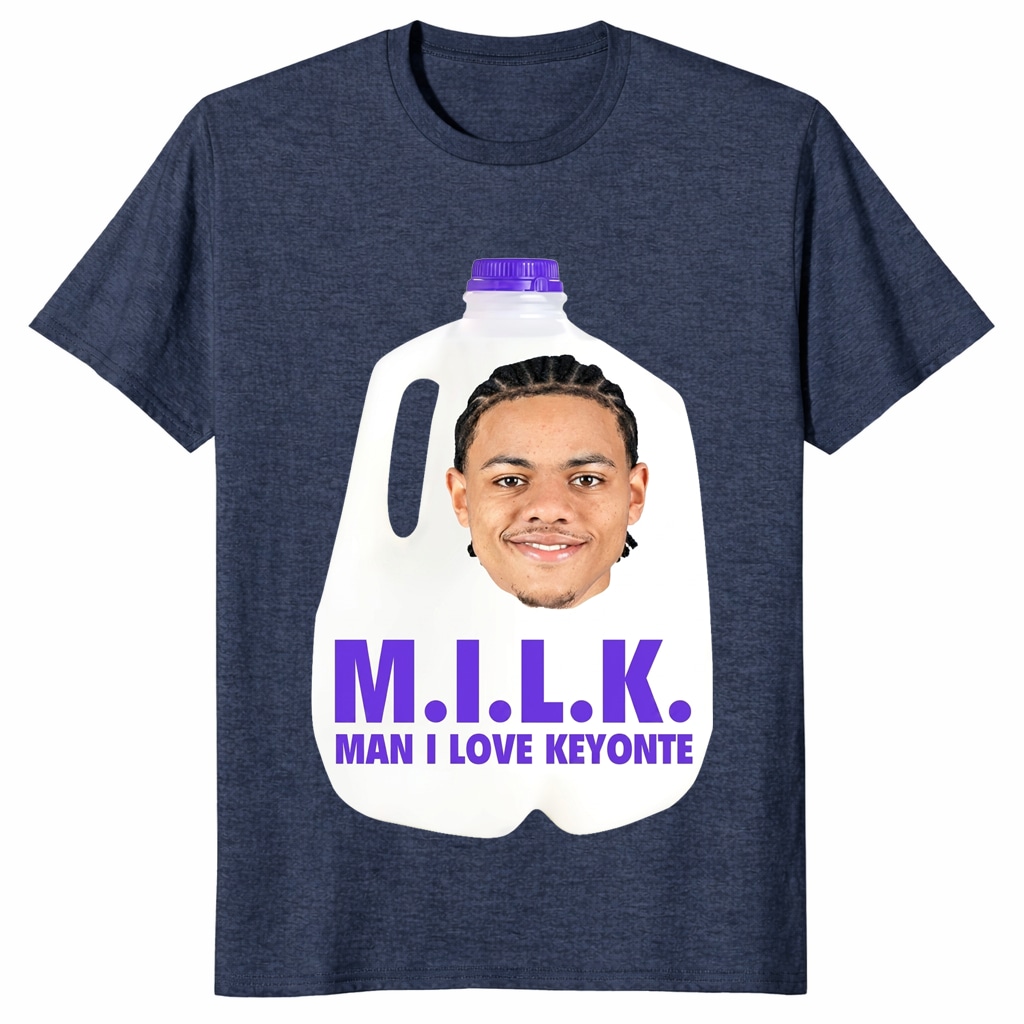 MILK Man I Love Keyonte George Shirt – Funny Jazz Fan Tee MILK Man I Love Keyonte George Shirt – Funny Jazz Fan Tee