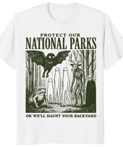Mothman Shirt – Cryptidcore Folk Horror _ Alt National Park