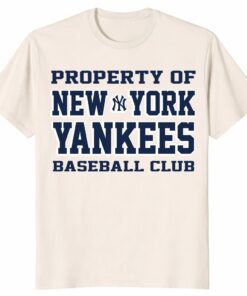 New York Yankees Shirt – Vintage Property Of Baseball Club Tee