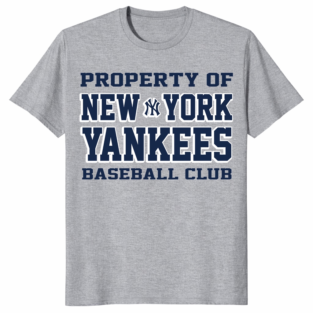 New York Yankees Shirt – Vintage Property Of Baseball Club Tee New York Yankees Shirt – Vintage Property Of Baseball Club Tee