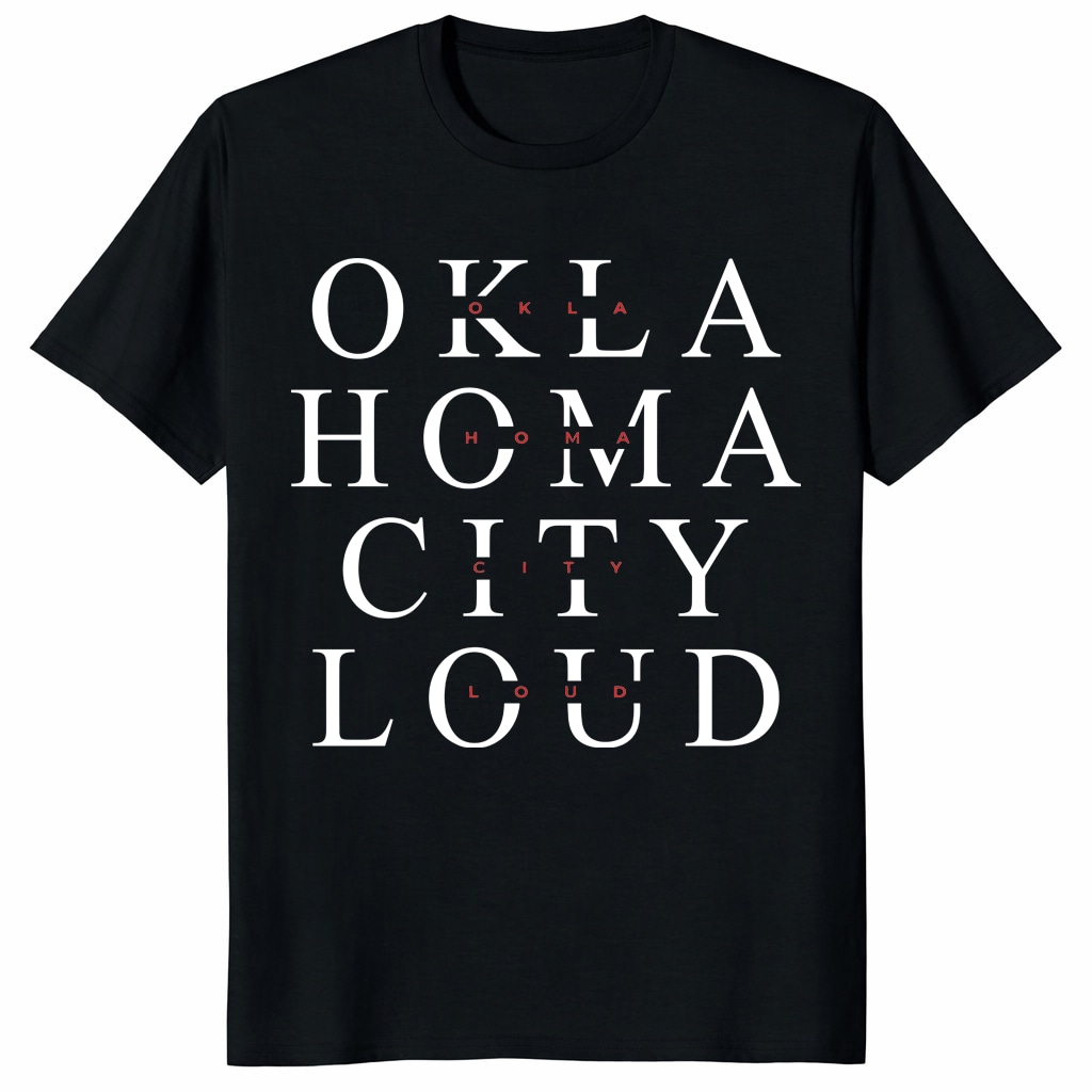 Oklahoma City Thunder Loud City Playoffs Shirt OKC Basketball Oklahoma City Thunder Loud City Playoffs Shirt OKC Basketball
