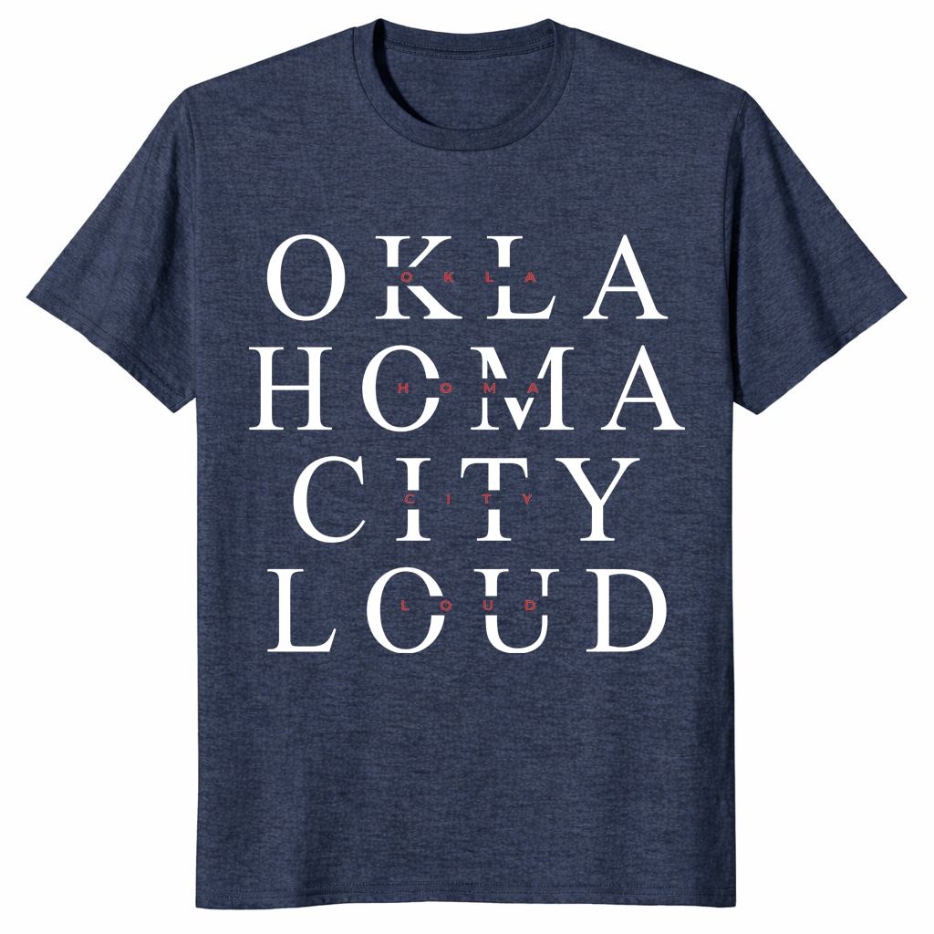 Oklahoma City Thunder Loud City Playoffs Shirt OKC Basketball Oklahoma City Thunder Loud City Playoffs Shirt OKC Basketball