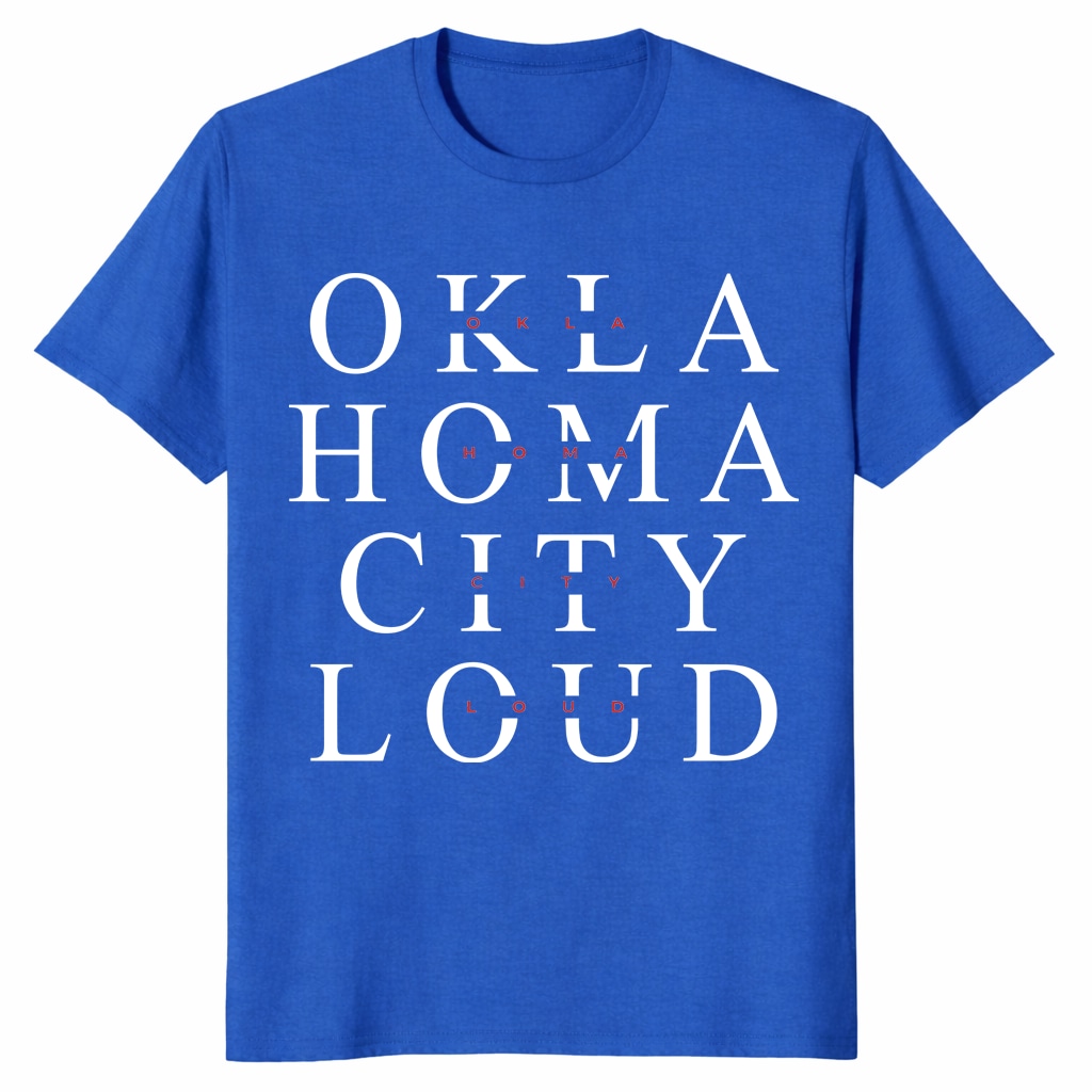 Oklahoma City Thunder Loud City Playoffs Shirt OKC Basketball Oklahoma City Thunder Loud City Playoffs Shirt OKC Basketball