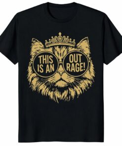 Princess Donut Unisex Shirt – This Is An Outrage Funny Cat Tee