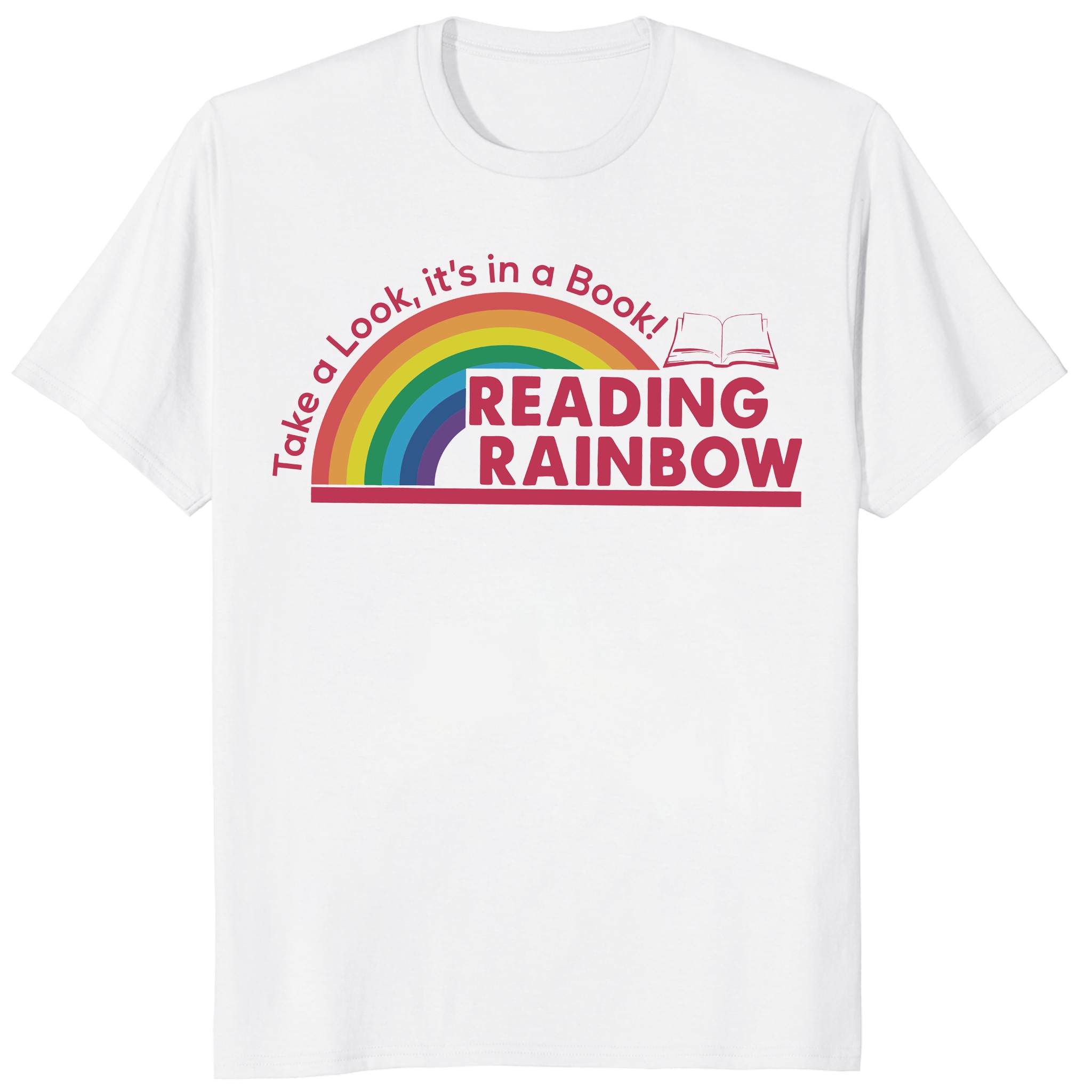 Reading Rainbow Shirt – Retro Bookworm Tee _ Teacher Gift Reading Rainbow Shirt – Retro Bookworm Tee _ Teacher Gift