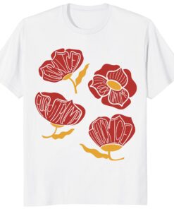 Red Poppy Floral Fuck Trump Shirt – Subtle Anti Trump Tee Red Poppy Floral Fuck Trump Shirt – Subtle Anti Trump Tee