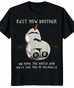 Rest Now Brother Shirt – Valhalla Tribute _ Memorial Tee