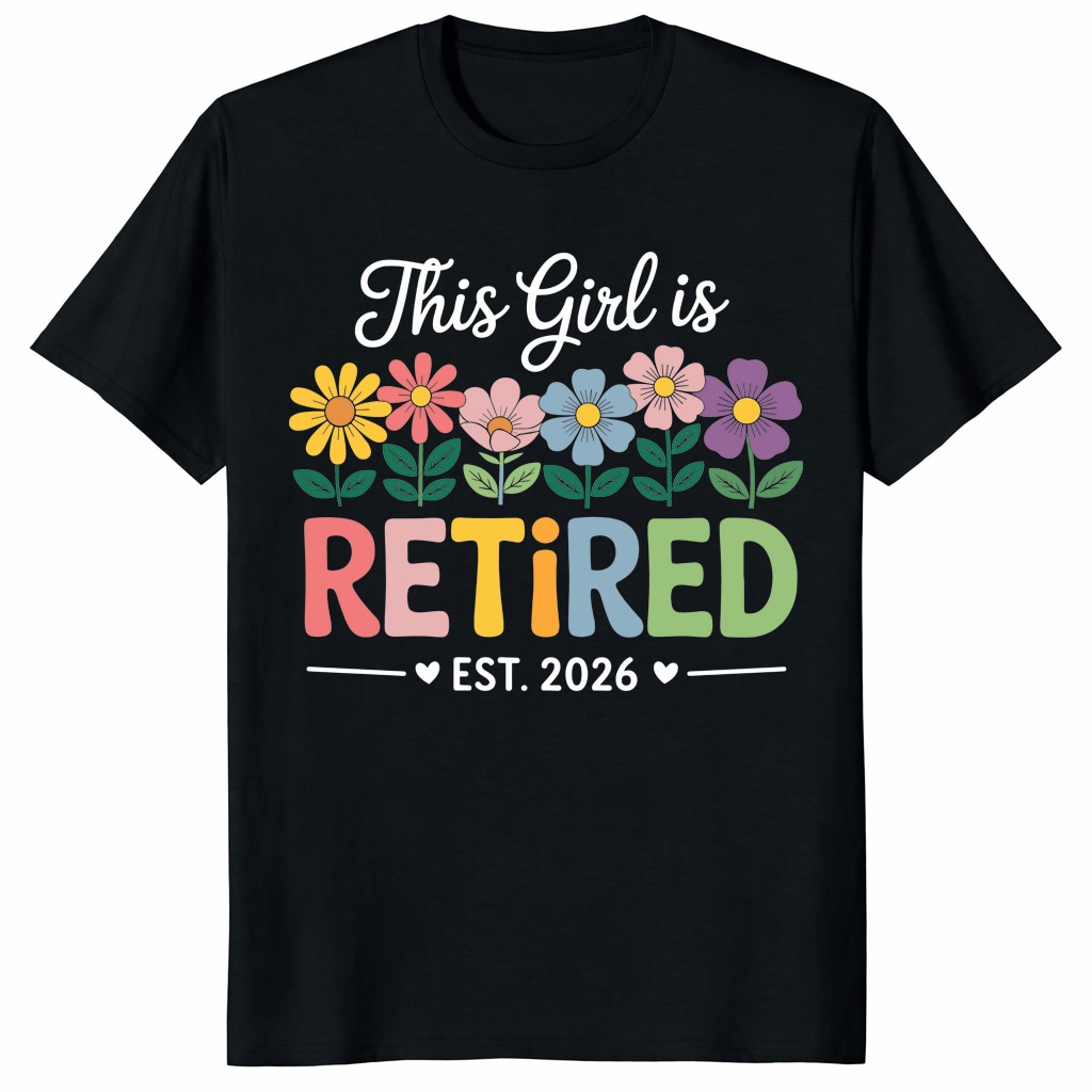 RetiremenUnisex Shirt for Women – Retired Established 2026 Tee RetiremenUnisex Shirt for Women – Retired Established 2026 Tee