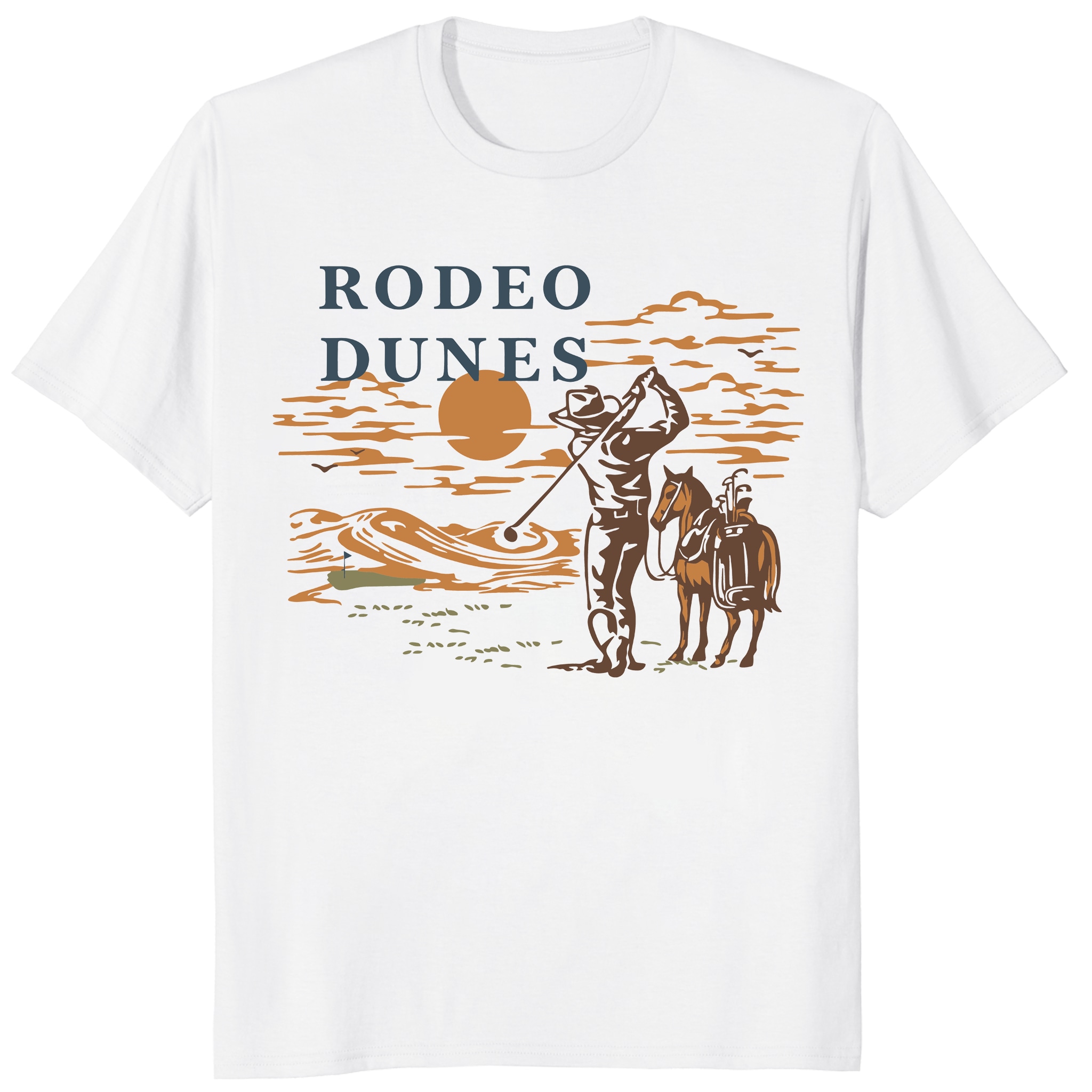 Rodeo Dunes Golf Shirt _ Colorado Links Graphic Tee Rodeo Dunes Golf Shirt _ Colorado Links Graphic Tee