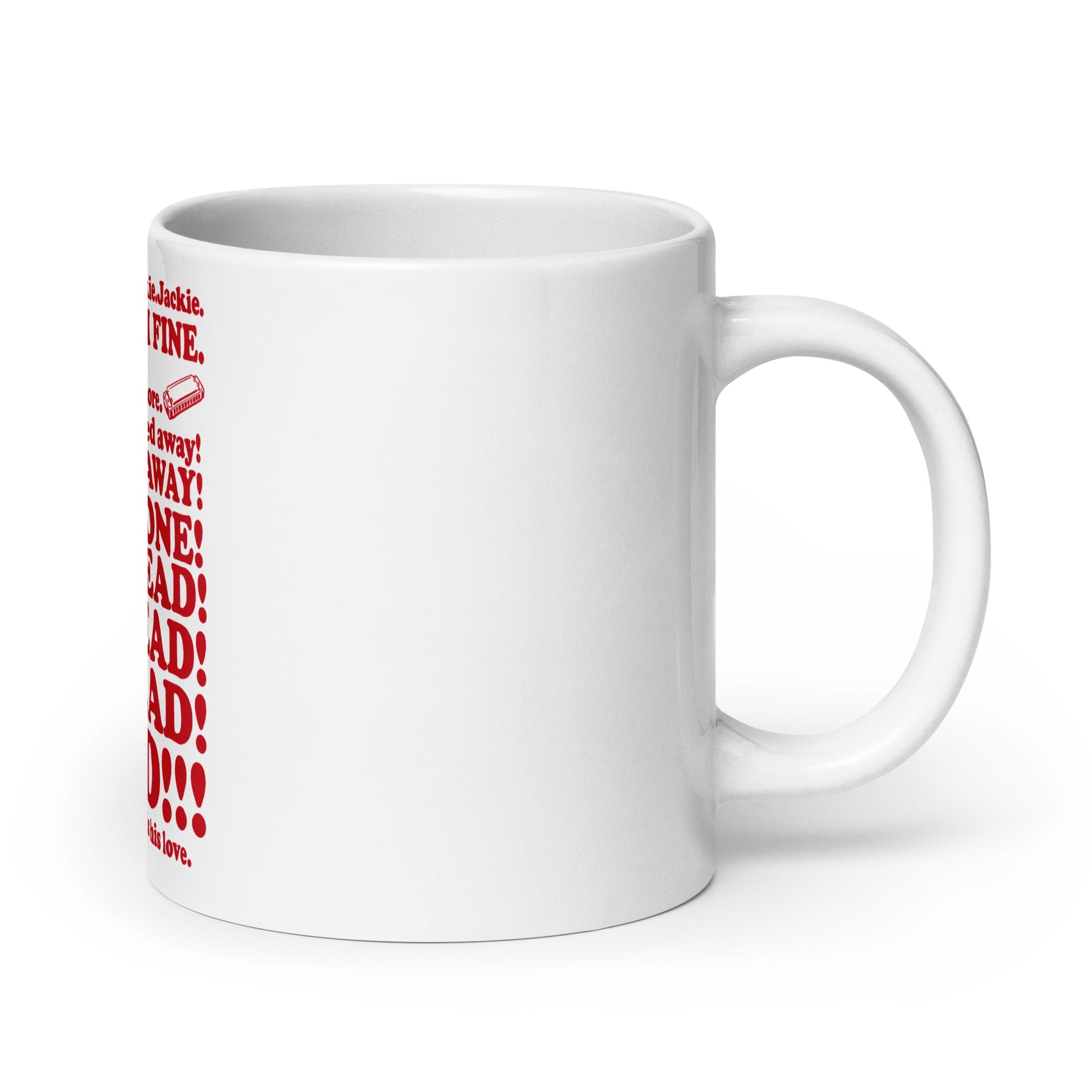 Roseanne Aunt Jackie Dad’s Dead Mug – Funny 90s Quote Cup Roseanne Aunt Jackie Dad’s Dead Mug – Funny 90s Quote Cup