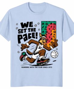 San Antonio Spurs We Set The Pace Unisex Shirt _ Retro Fan Tee