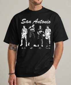 San Antonio Spurs Wembanyama Harper Castle Vassell Shirt San Antonio Spurs Wembanyama Harper Castle Vassell Shirt