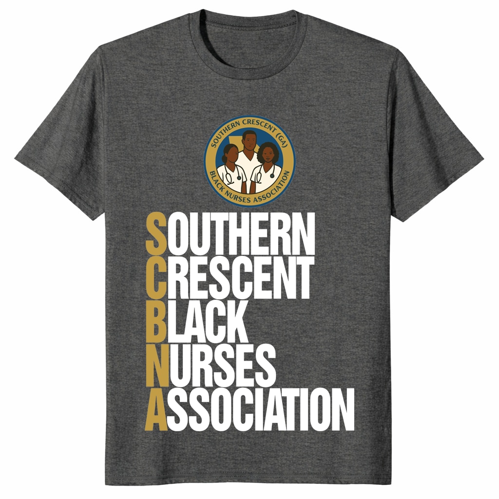 Southern Crescent Black Nurses Association Unisex Shirt – Nurse Pride Southern Crescent Black Nurses Association Unisex Shirt – Nurse Pride