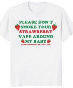 Strawberry Vape Shirt – Funny Meme Parent Gift Tee
