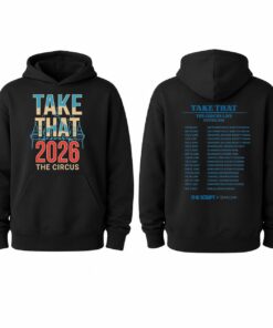 Take That Circus Live 2026 Tour Hoodie _ Unisex Fan Concert Pullover